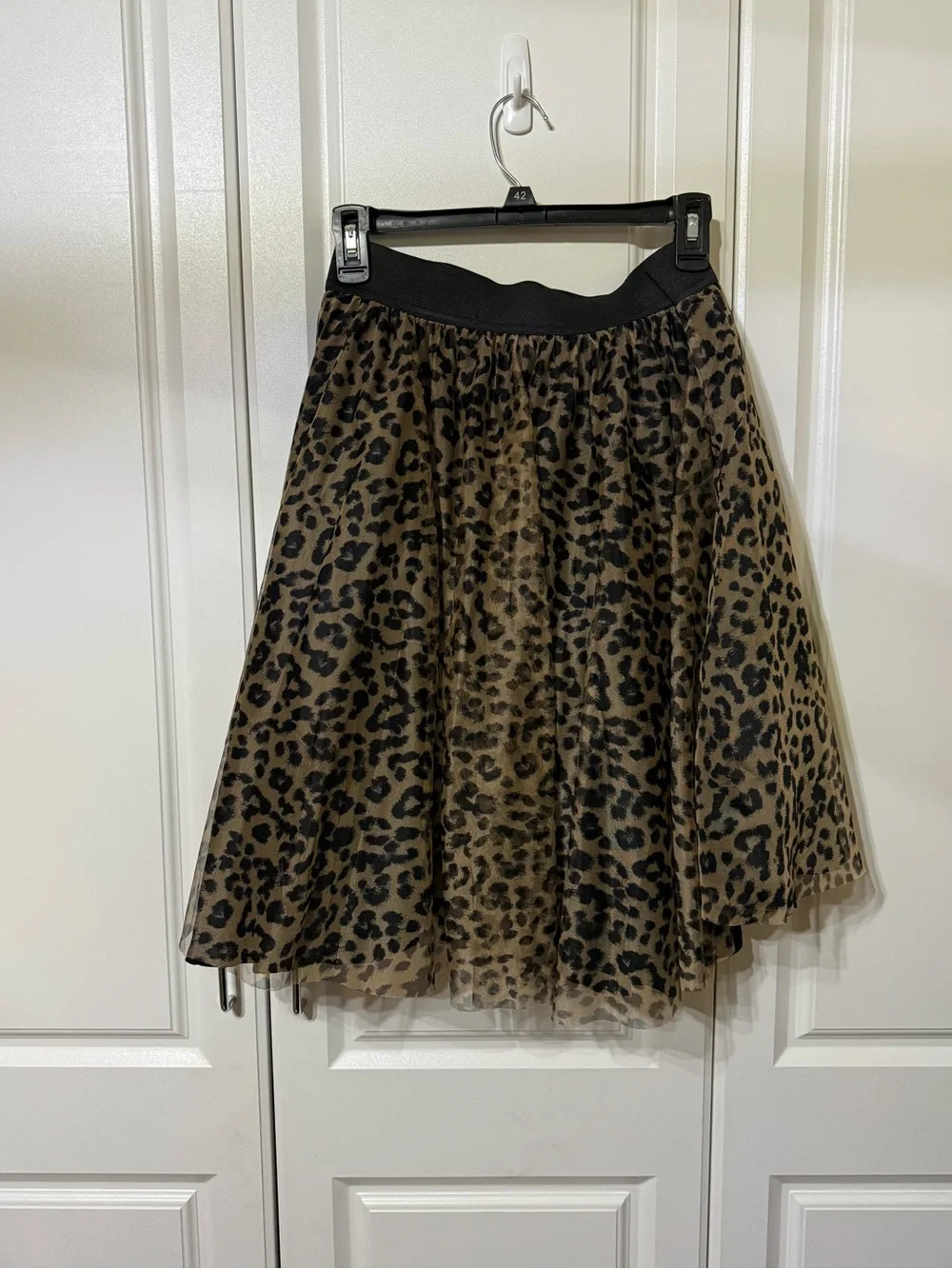 TORRID Leopard Print Circle Skirt - Black & Brown